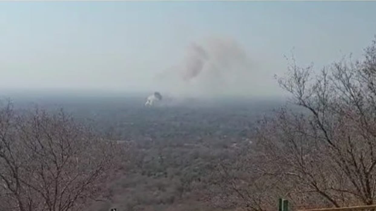 Datia: People were horrified to hear the sound of explosions near Ratangarh Mata Temple,  administration silent