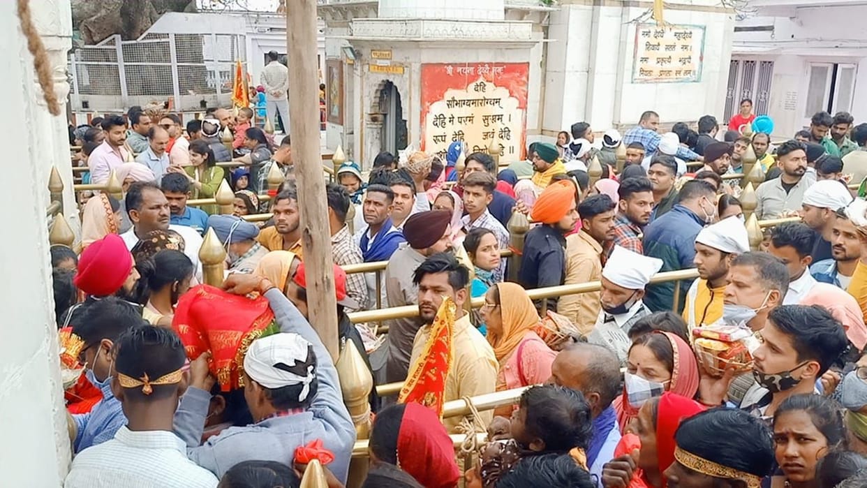 piligrmages in naina devi temple
