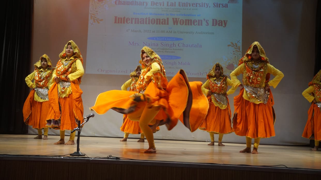 Cultural program and book exhibition at CDLU on International Women's Day