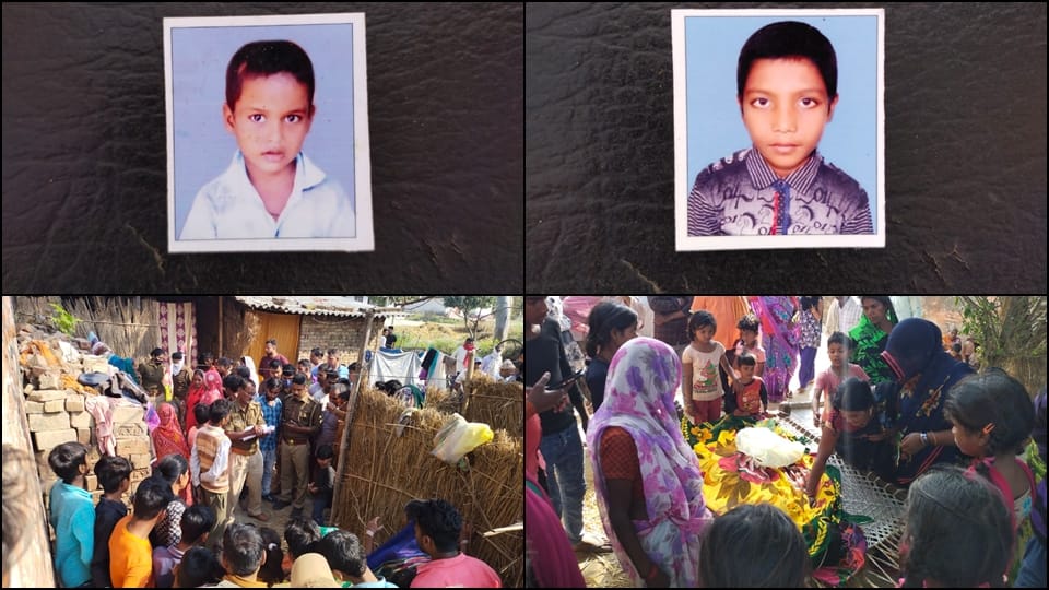 two children die due to drowning in pond in deoria