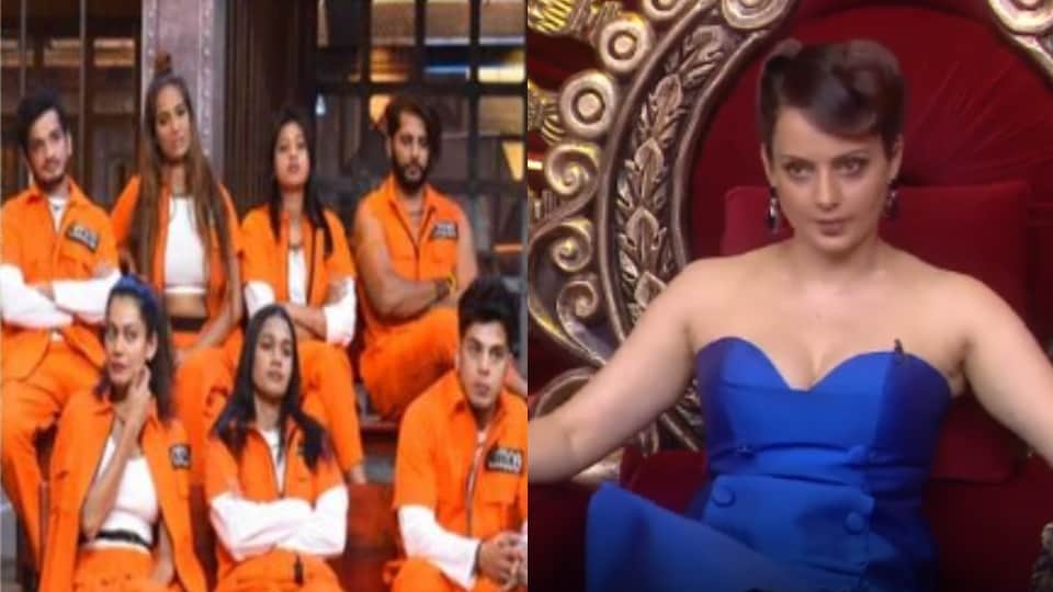 Payal Rohatgi screams at her teammate Zeeshan Khan during Chakli making task in lockupp