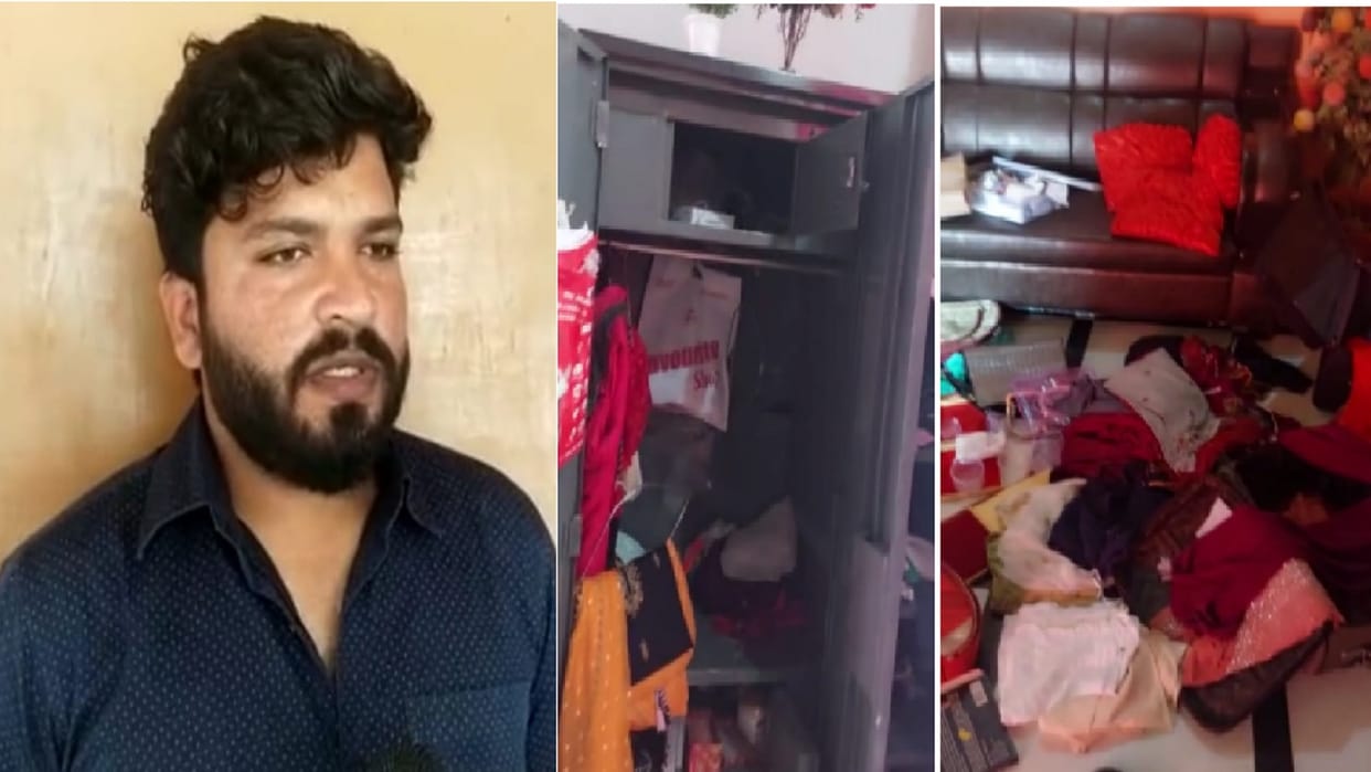 Saharanpur Crime News: crooks have looted Jewelery cash in a house in Deoband