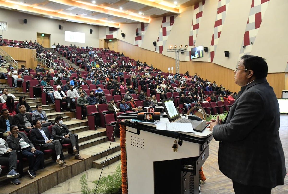 NITI Aayog Member Dr Vijay Kumar Saraswat at IIT Mandi Foundation Day