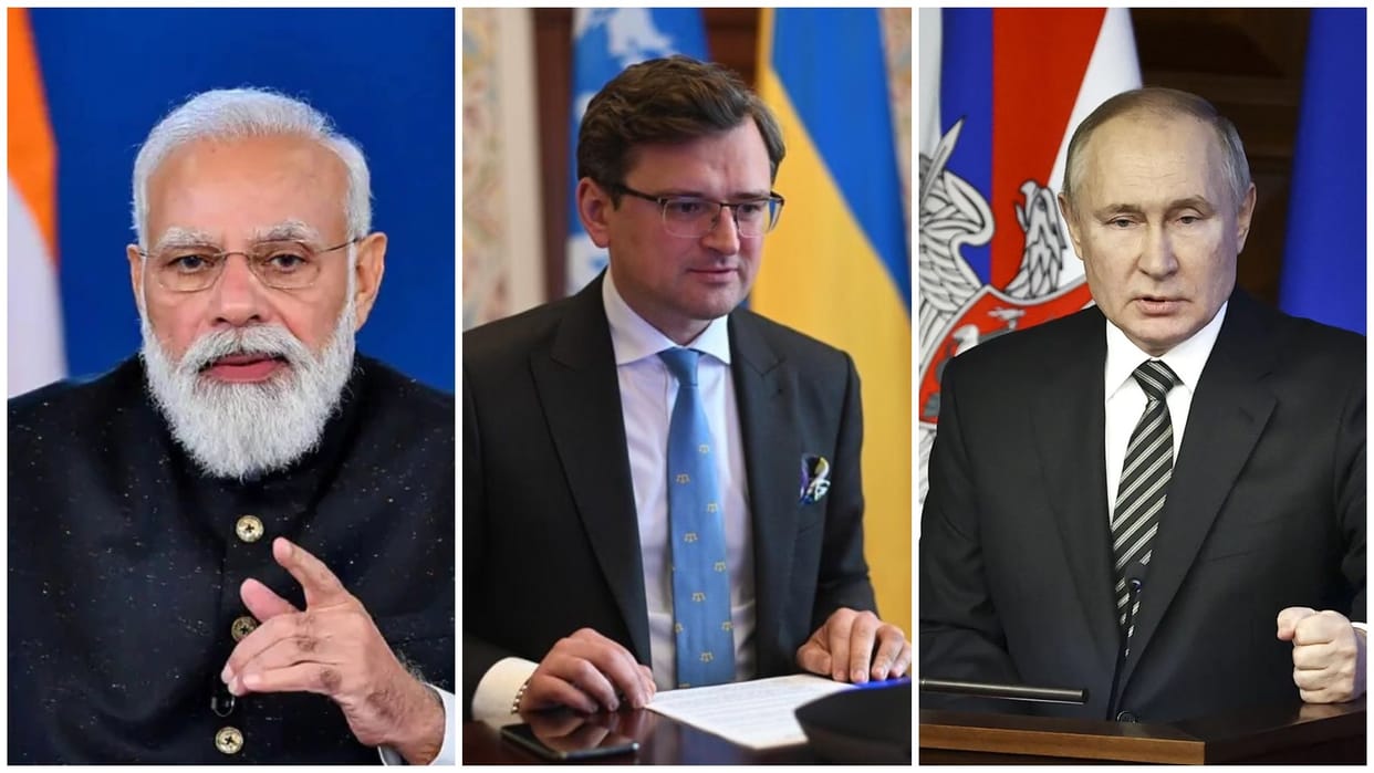 Ukraine FM Dmytro Kuleba Request India Ask Russia to stop ongoing conflict