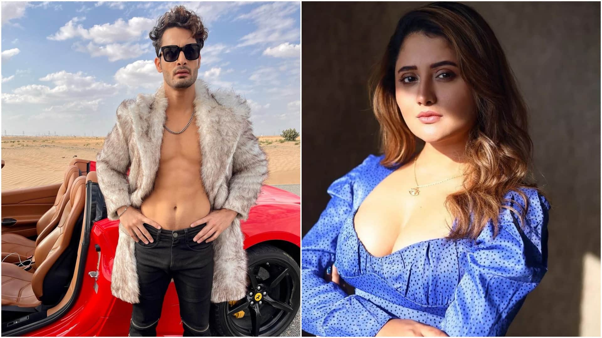 Bigg Boss 15 fame Umar Riaz and Rashmi Desai dance with each other Rashmi shares video on social media