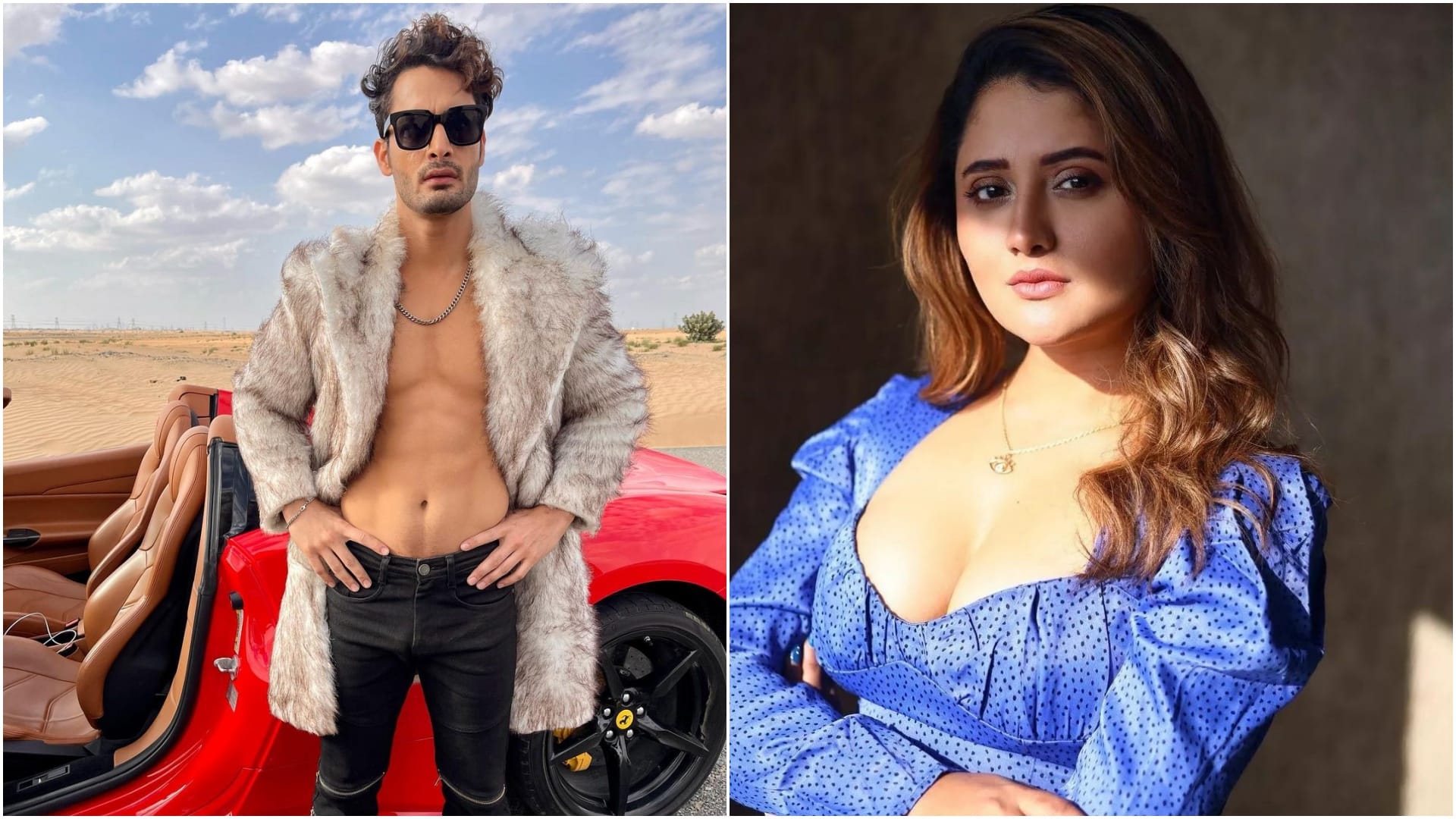 Bigg Boss 15 fame Umar Riaz and Rashmi Desai dance with each other Rashmi shares video on social media