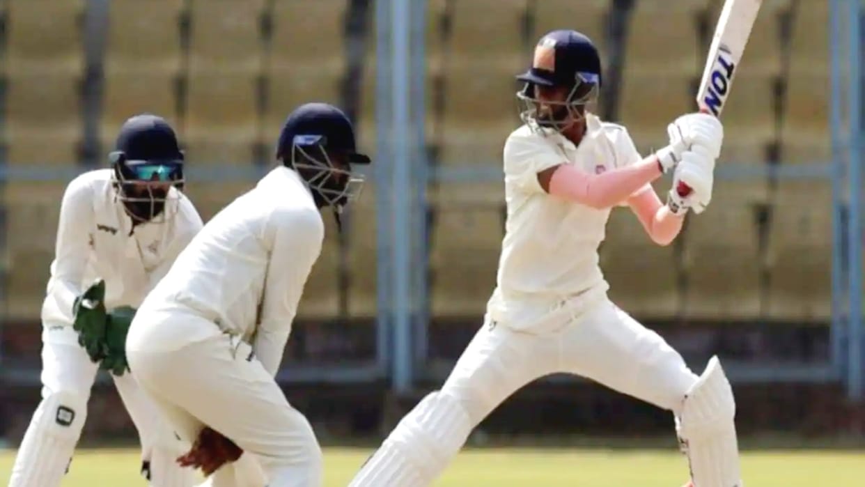 Ranji Trophy 2022 Maharashtra in strong position against Uttar Pradesh Chhattisgarh follow-on to Delhi Yash Dhull hits half century