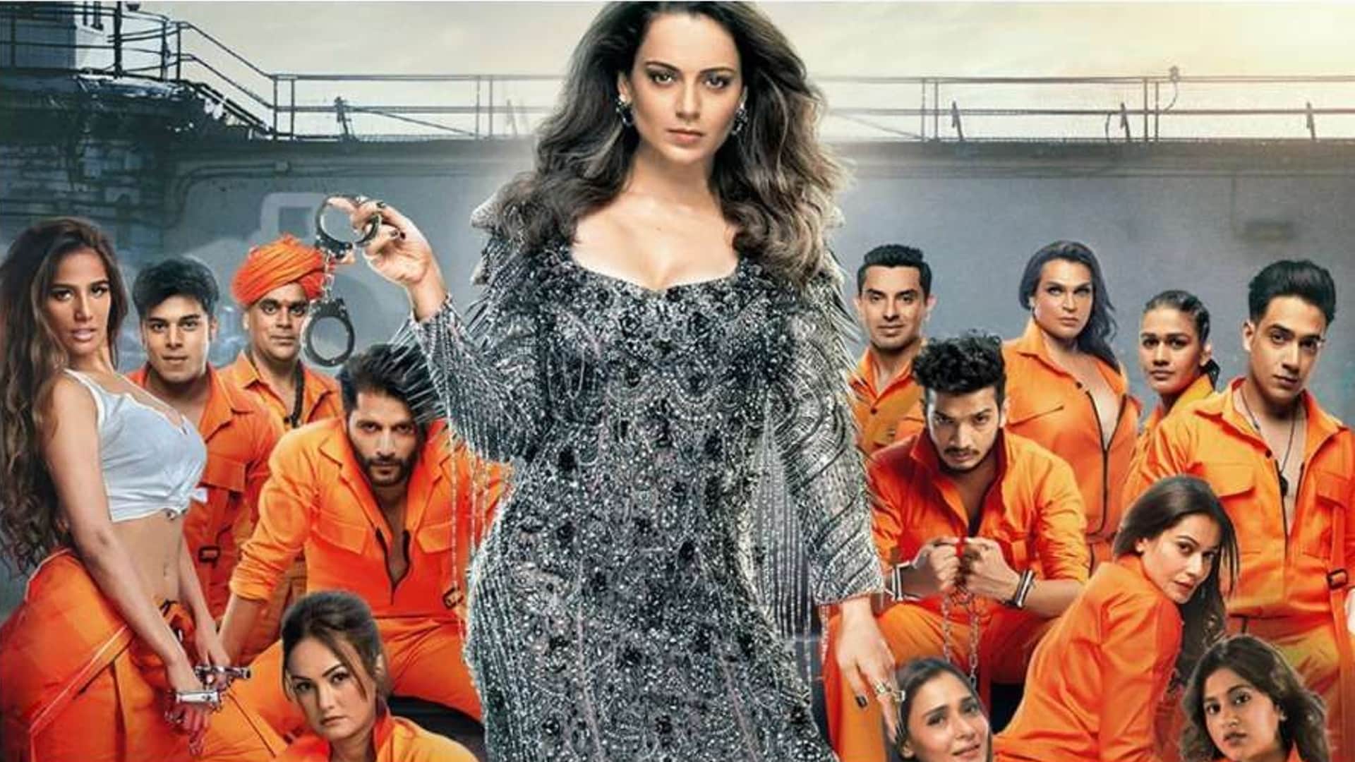 Payal Rohatgi screams at her teammate Zeeshan Khan during Chakli making task in lockupp