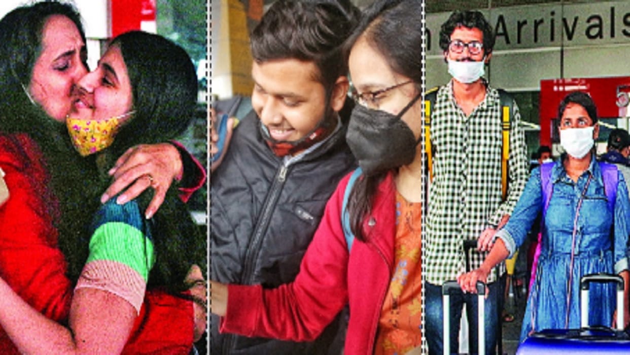 After returning from Ukraine to India, the students told the situation of the war-torn country