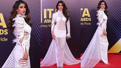 Photoshoot:जालीदार ड्रेस पहन अवार्ड फंक्शन में पहुंचीं निया शर्मा, पहले  नहीं देखा होगा ऐसा बोल्ड अवतार - Nia Sharma New Siziling Photoshoot In White  Net Dress At The Ita Awards ...