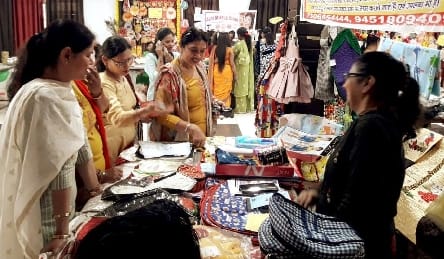 JCI Lakhimpur Sankalp got Holi market set up