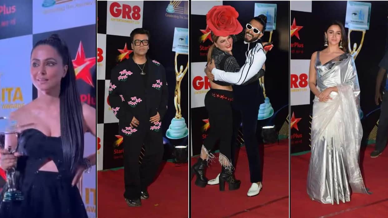 ITA Awards 2022: Bollywood and TV stars were seen on the red carpet, pictures are going viral
