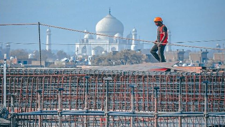 more than 57 percent funding will be from debt for agra metro project