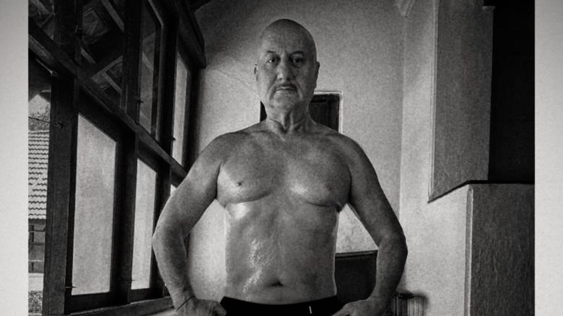 anupam kher shared the picture of body transformation and written a note about fitness