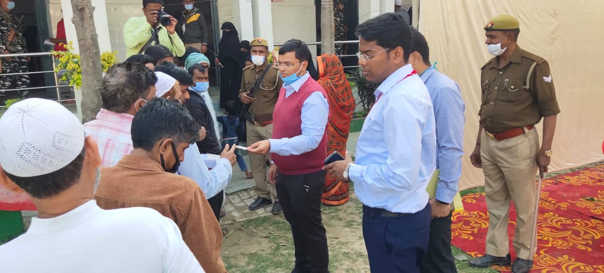 DM, SP inspected the voting process