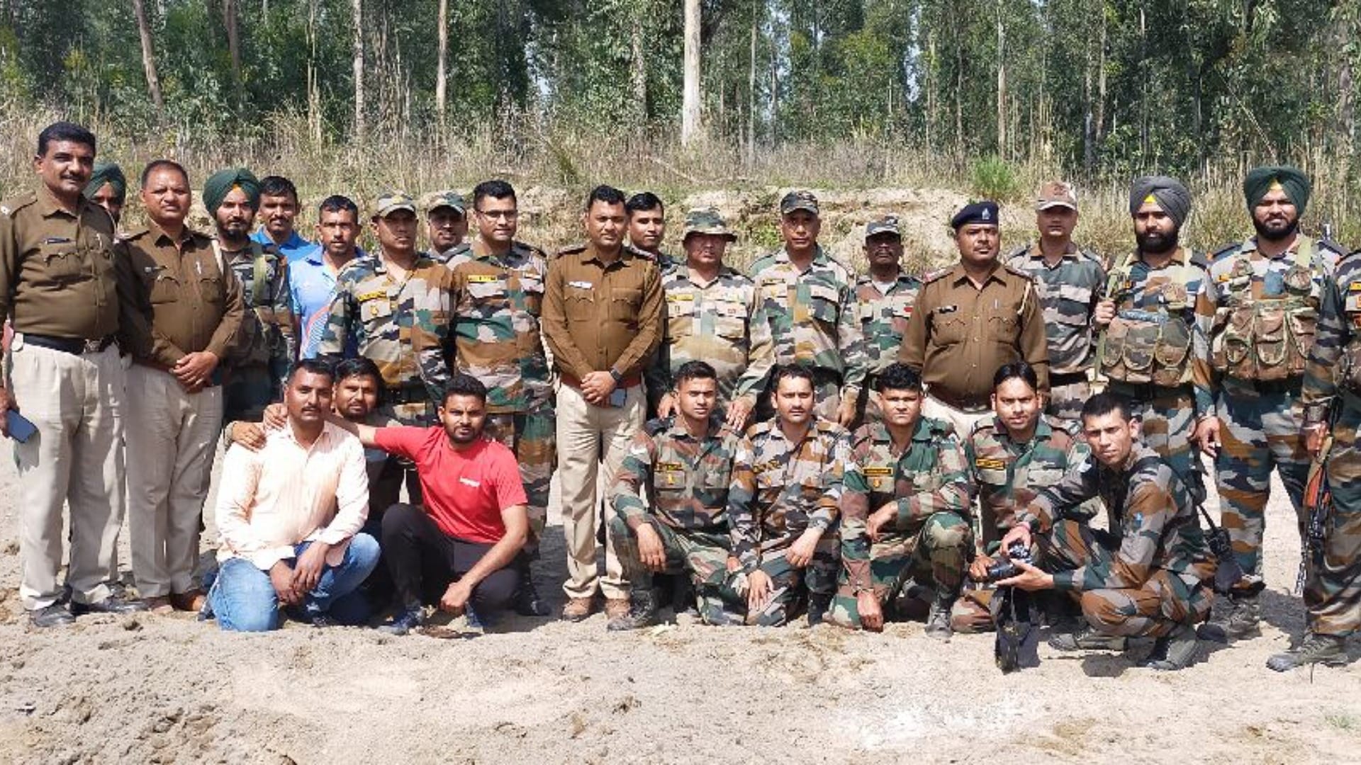 Army Ordnance team defused the bombs found in the forest in Ambala of Haryana