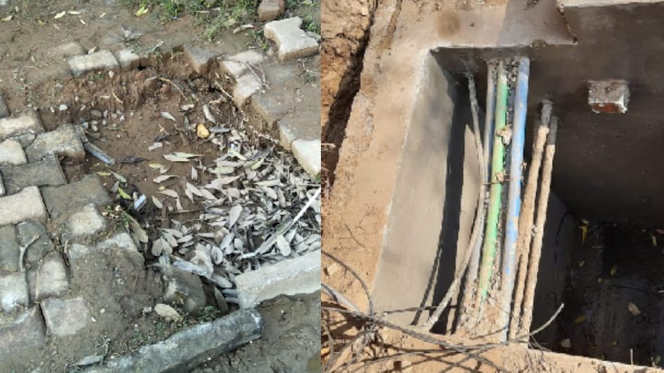 Private companies are digging arbitrarily everywhere in Chandigarh 