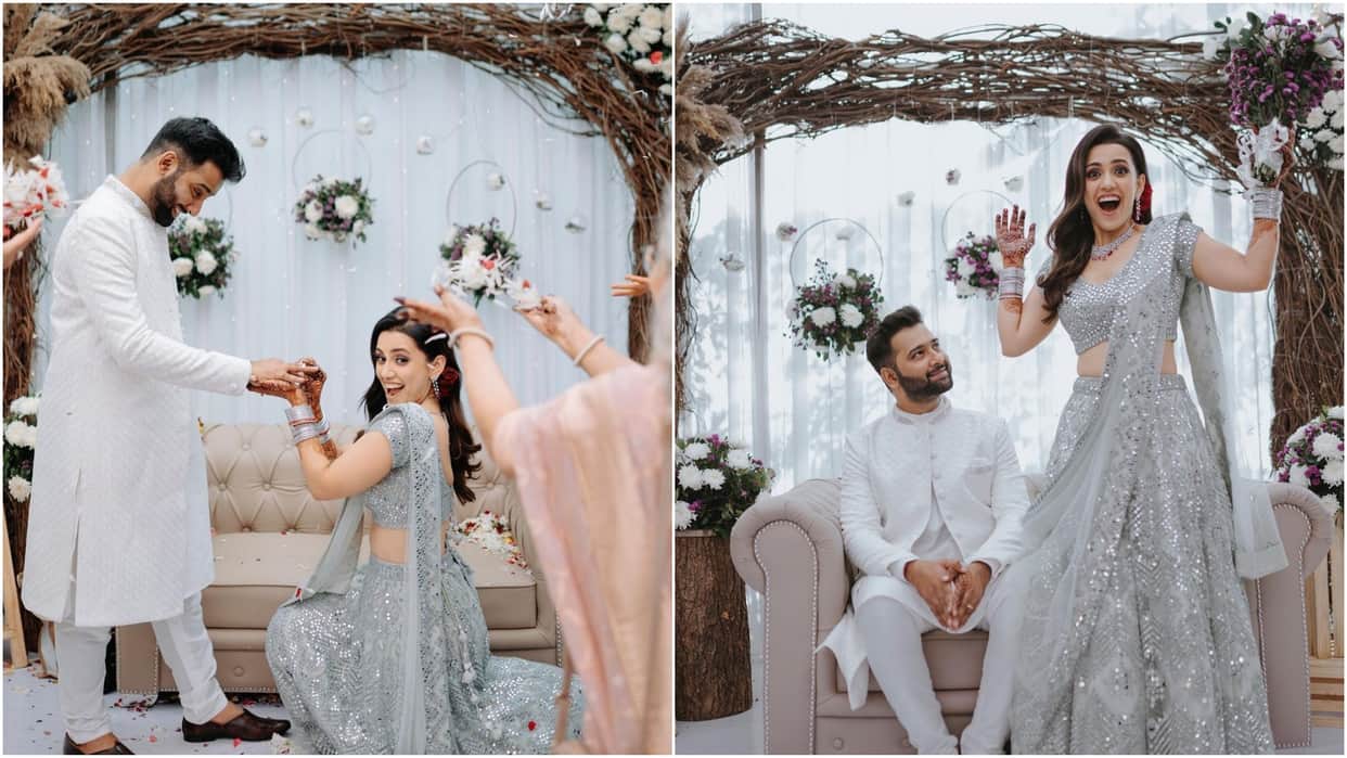 Actress Esha Kansara gets engaged to her boyfriend Siddharth Amit Bhavsar shares engagement pics