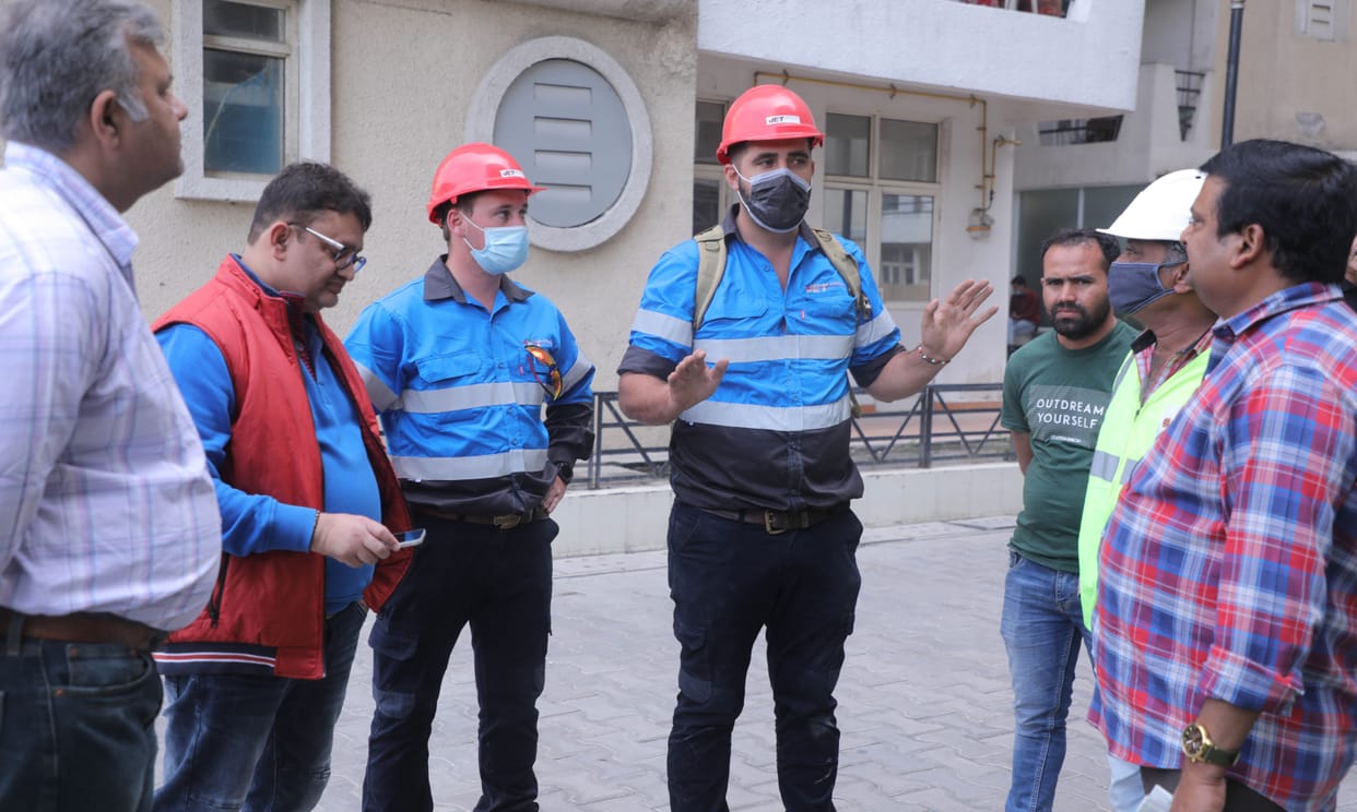 The effect of the blast will be only for a few meters