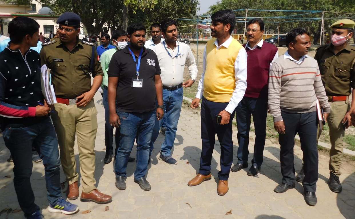 inspection of counting place