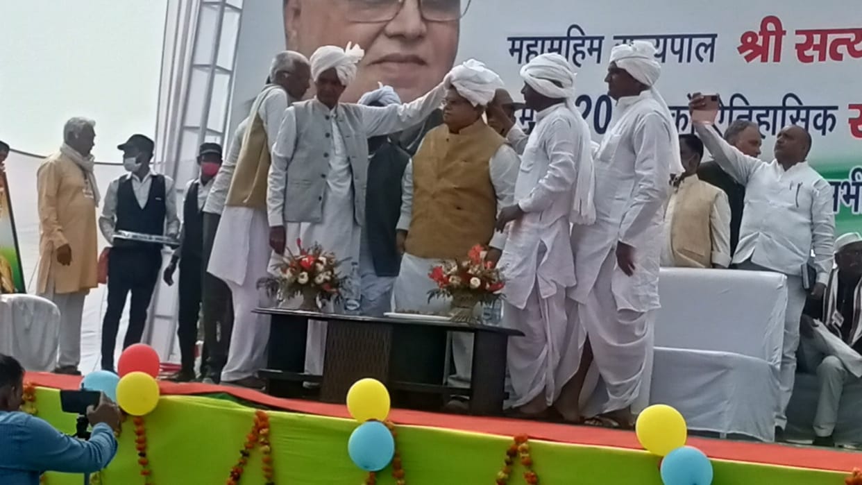 Meghalaya Governor arrives in Jind of Haryana