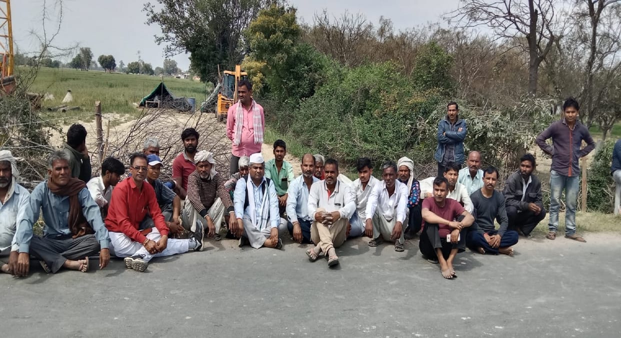Kukathala village Farme upset due to land acquisition for railway line dies in shock