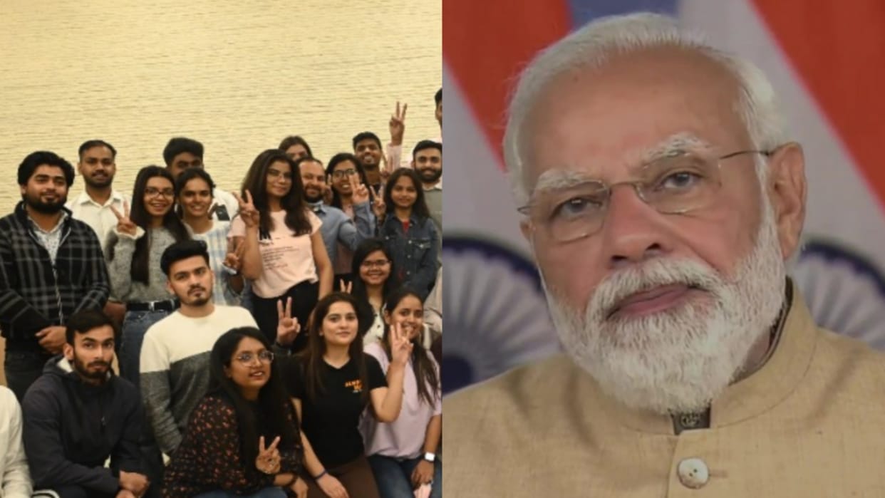 Students say Modi government tried his best to help them.