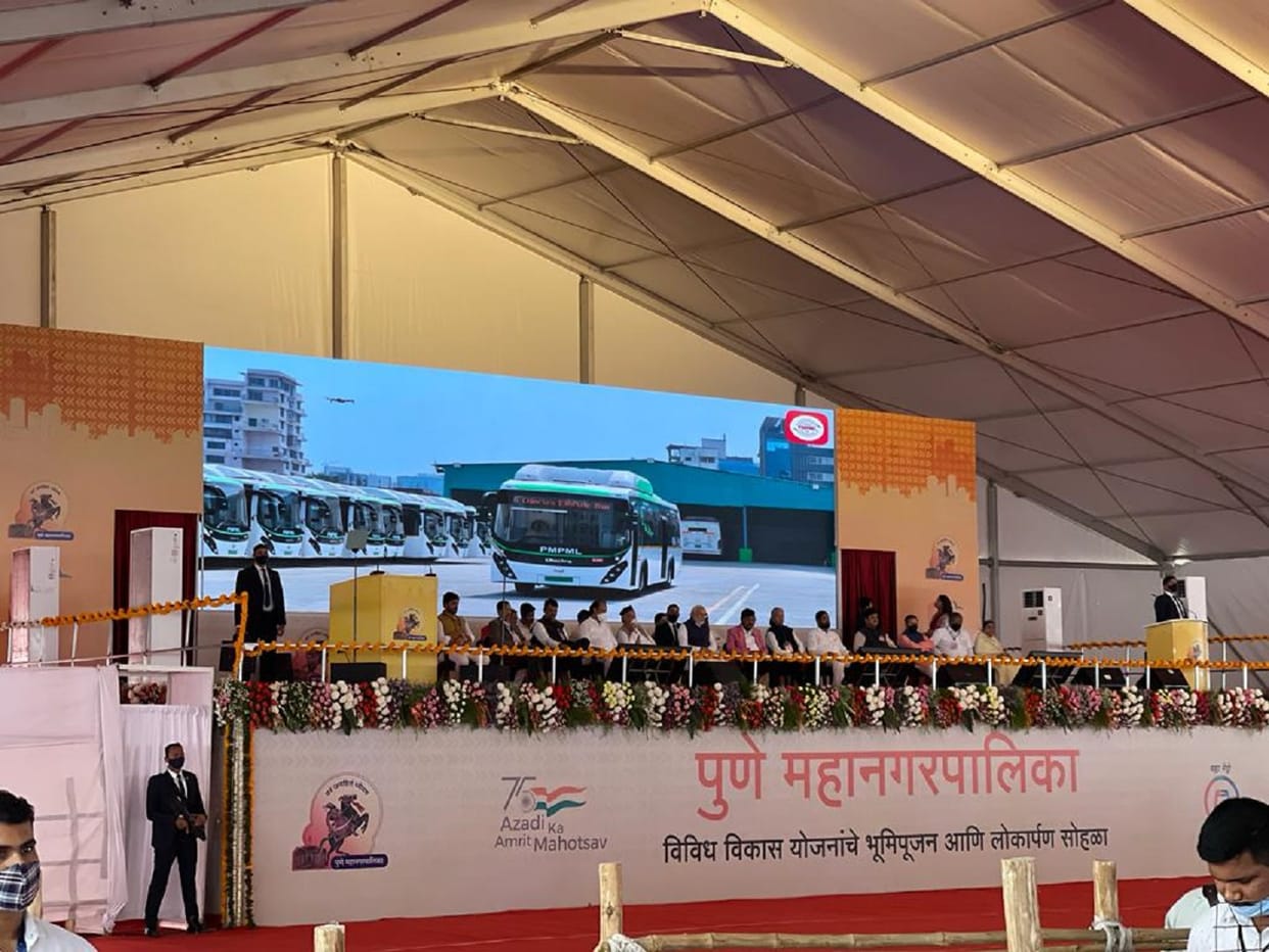 olectra electric bus range olectra electric bus specifications pune gets 150 Olectra electric buses electric vehicles in india