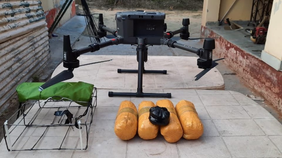 Quadcopter was shot down by BSF troops in Firozpur sector