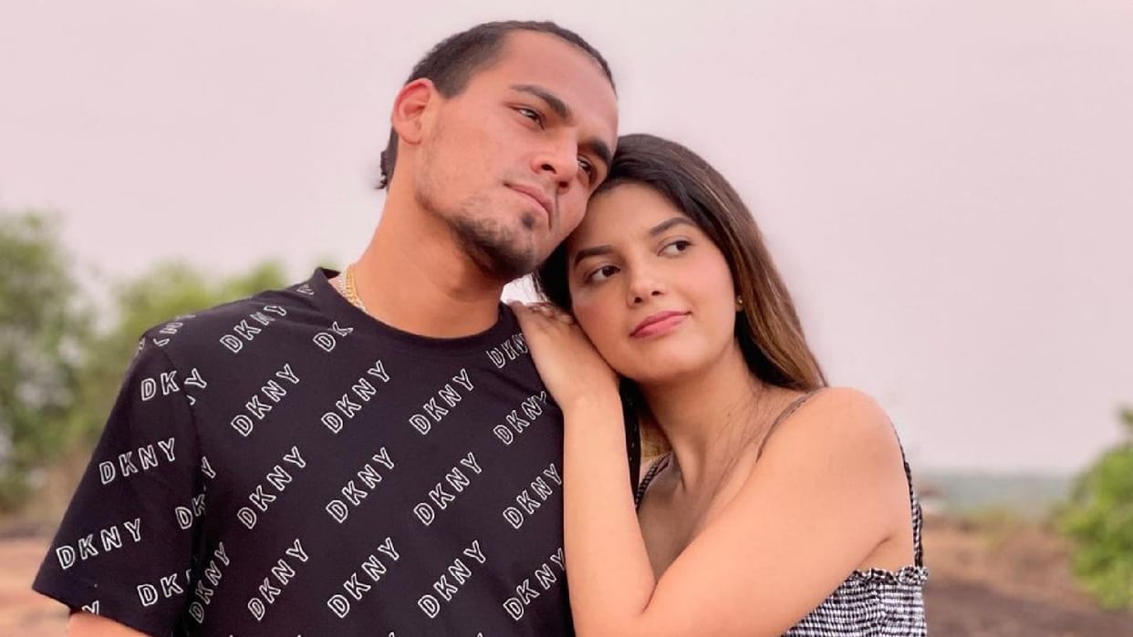 cricketer rahul chahar wedding with ishani johar in Goa
