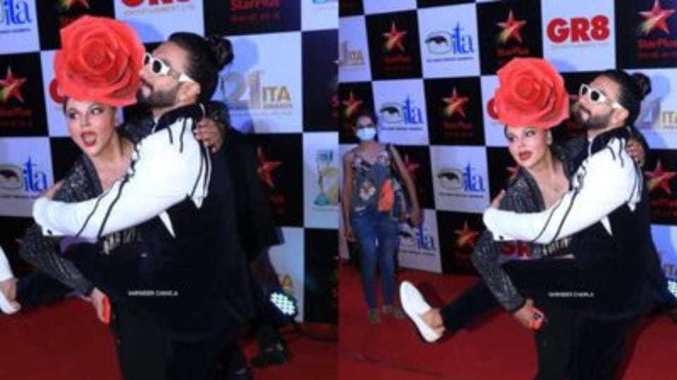 ITA Awards ranveer singh dance with rakhi sawant on the film ramleela song tattad tattad fans said best jodi