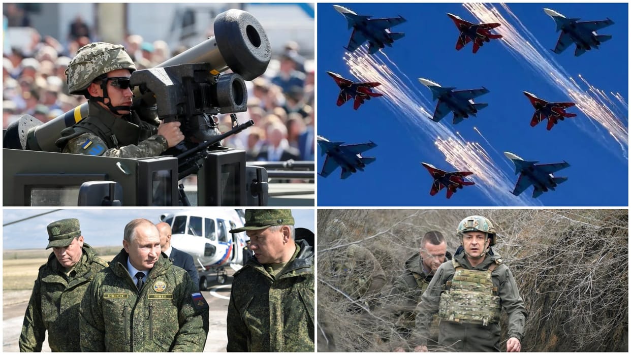 Russia Ukraine War know which weapons have been used by both sides from Soviet Style Rockets and Artillery to US Missiles and Anti Tank armaments