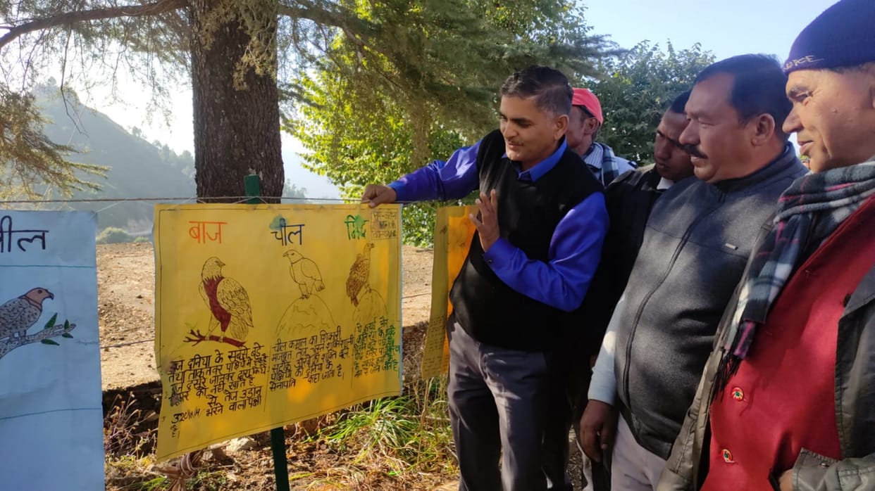 Uttarakhand: Forest department does not know how many vultures are left in the state, teacher is showing mirror to system