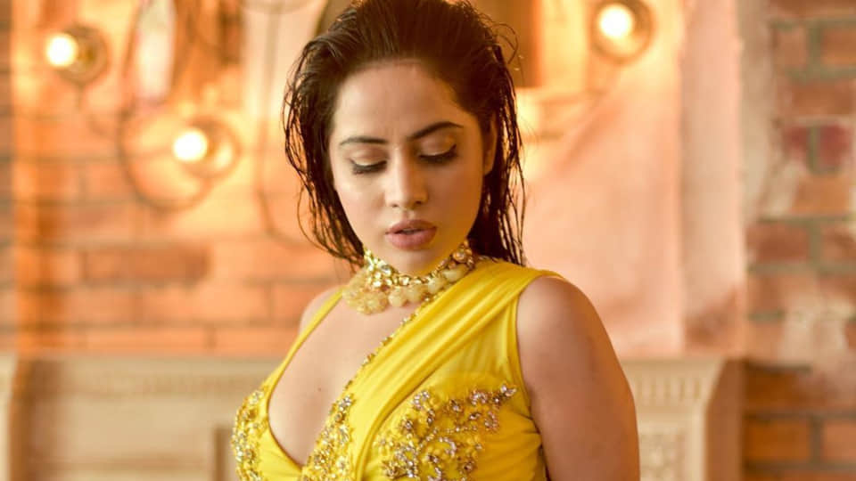Urfi Javed Spotted in Bold Saree Look on EID Special See Her Latest Social Media Viral Photos