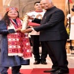अंशुल को राष्ट्रपति ने किया सम्मानित।