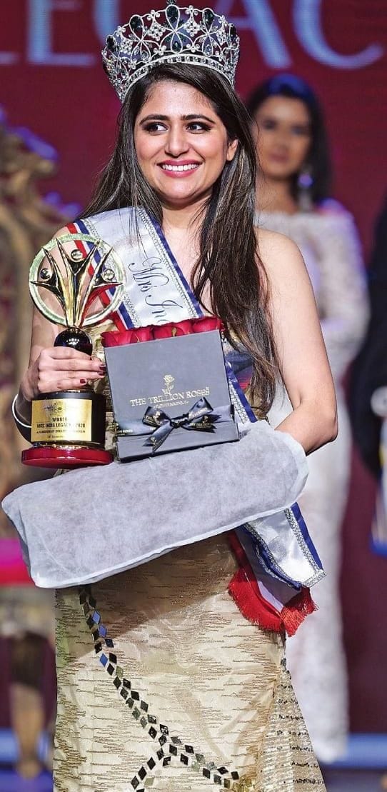 Won the title of Mrs India, now eyes on Mrs World