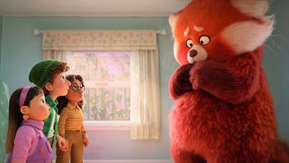 Turning Red Movie Review in Hindi by Pankaj Shukla Domee Shi Julia Cho Pixar Disney plus Hotstar international women day 2022