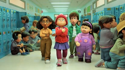 Turning Red Movie Review in Hindi by Pankaj Shukla Domee Shi Julia Cho Pixar Disney plus Hotstar international women day 2022