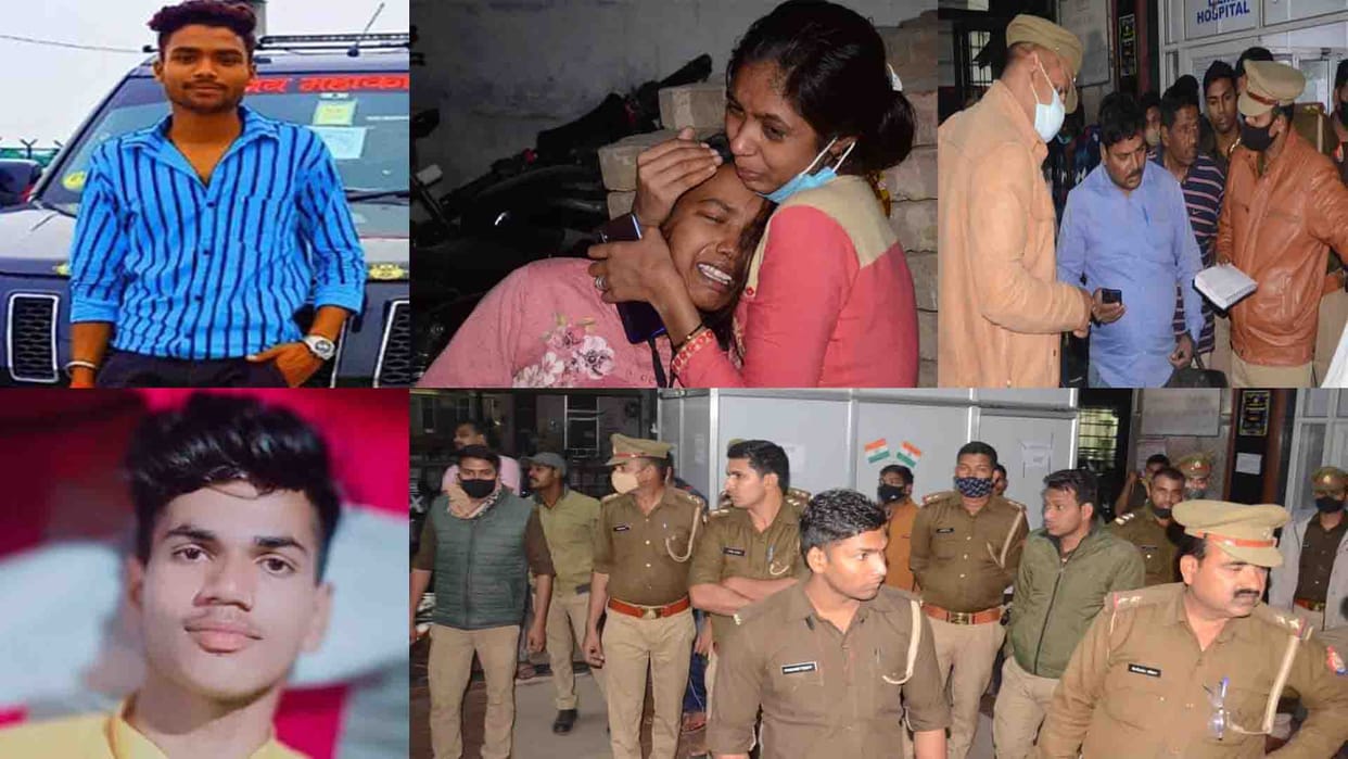 Road accident in Kanpur, four Died, two injured