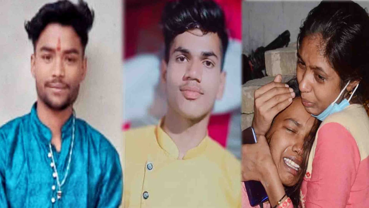 Road accident in Kanpur, four friends Died, two injured