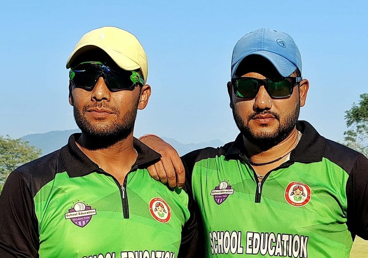 Two teachers selected for All India Civil Services Cricket