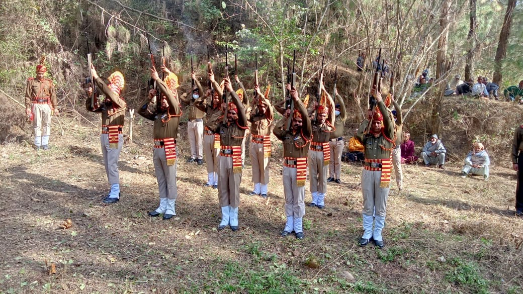 Last farewell to the jawan of Assam Rifles