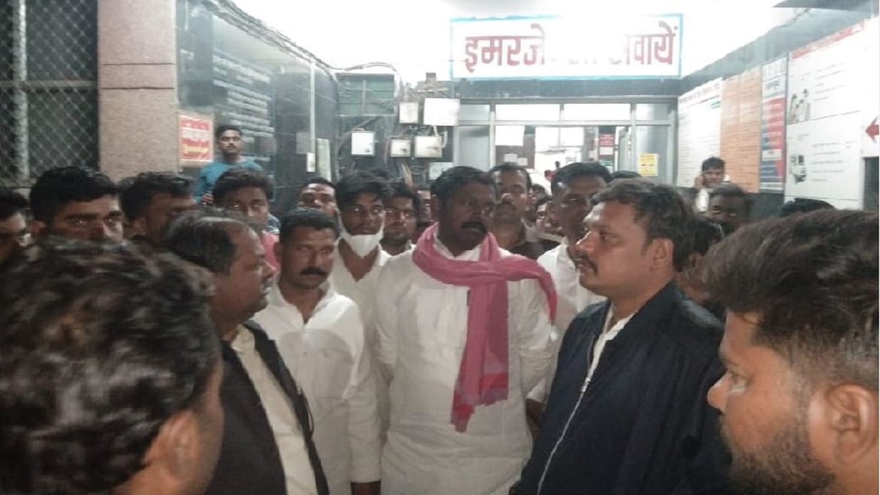 Stone pelting and sabotage in Jaunpur, discussion of firing in Malhani assembly constituency