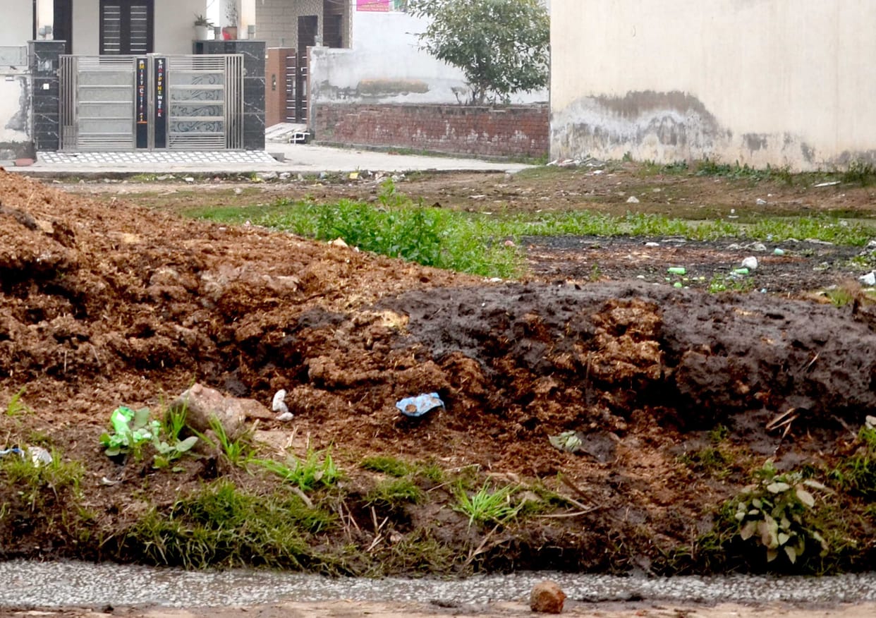 Residents upset due to dairies running in residential area, corporation unknown
