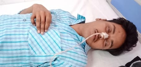 Youth going from Delhi to brother-in-law's house, victim of poisoning, admitted