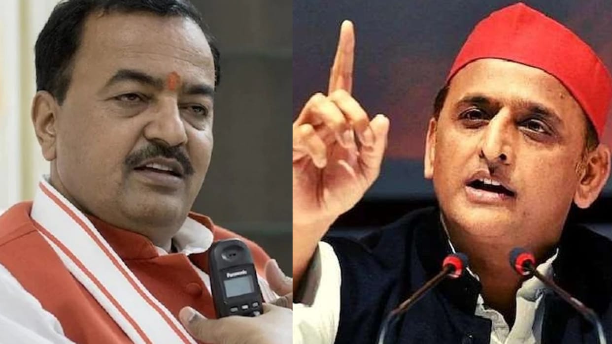 UP Assembly: Akhilesh Yadav upset on Keshav Prasad Maurya, reached his father
