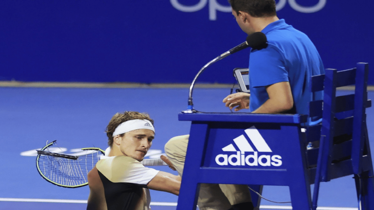 Tokyo Olympic champion Germany tennis player Alexander Zverev put On Probation for an year Over Mexico Meltdown, suspension looms