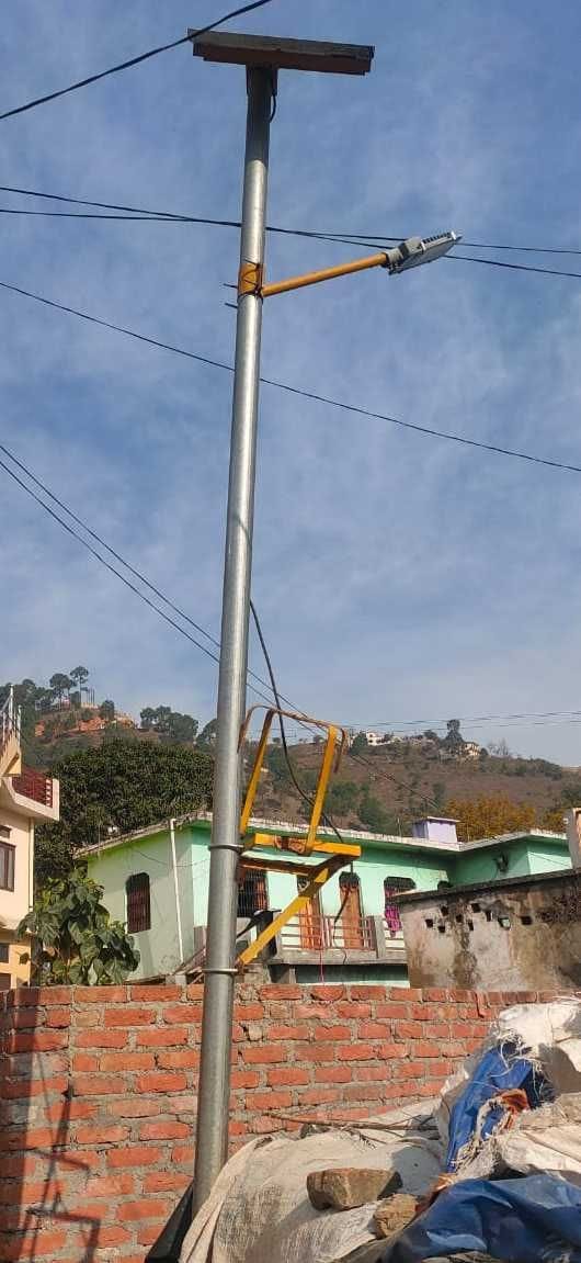 Solar Light Battery missing