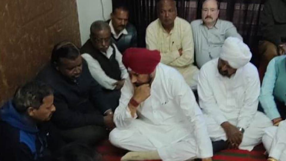 Punjab Chief Minister Charanjit Channi shared grief with family of Chandan Jindal, who lost his life in Ukraine 