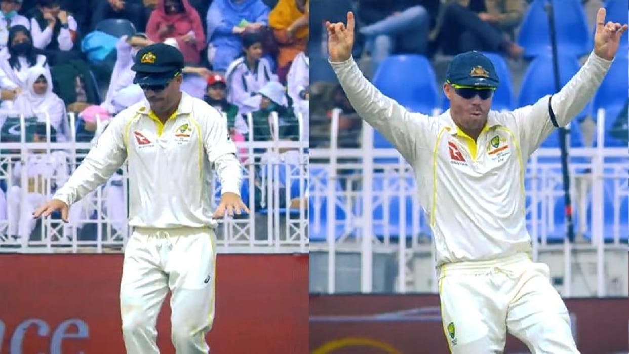 PAK vs AUS David Warner danced on demand of Pakistani fans did Bhangra in a boring match in Rawalpindi watch video